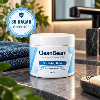 CleanBeard™ - Lugna klådan, motverka mjället & behåll skägget